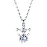 AN01 ANGEL PENDANT NECKLACE DIAMOND