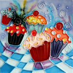 8x8" CUP CAKES