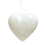 FRIENDSHIP HEART 7CM WHITE