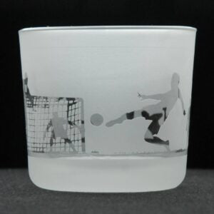 FOOTBALL SCENE V1 TEALIGHT HOLDER