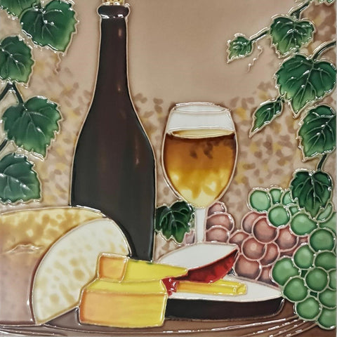 8x8" WINE & CHEESE 1